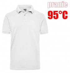 Męska koszulka polo do pracy - pranie 60°C (rozmiary: 3XL, 4XL, 5XL, 6XL)