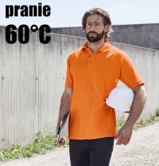 Męska koszulka polo do pracy - pranie 60°C
