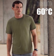 Męski gruby T-shirt Super Premium - pranie 60°C