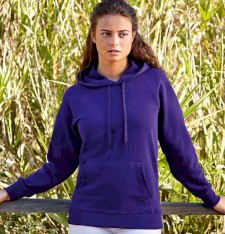 LADY-FIT LIGHTWEIGHT HOODED SWEAT 62-148-0 348