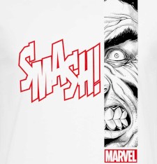 T-shirt z grafiką: SMASH! Angry Hulk