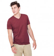 TRIBLEND V-NECK TEE 3415 040