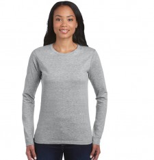 LADIES SOFT STYLE LONG SLEEVE T-SHIRT 64400L 139
