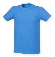 Męska elastyczna koszulka z krótkimi rękawami Feel Good