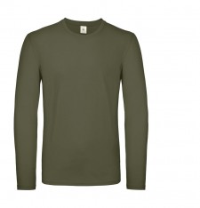 Męski lekki T-shirt z długimi rękawami #E150