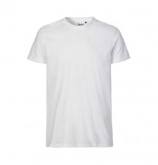 Męski dopasowany T-shirt organiczny