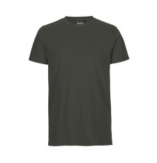 Męski dopasowany T-shirt organiczny