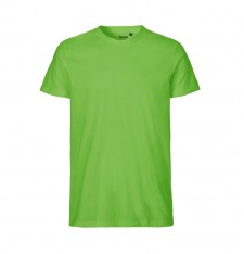 Męski dopasowany T-shirt organiczny