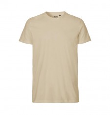 Męski dopasowany T-shirt organiczny
