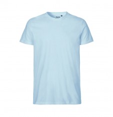 Męski dopasowany T-shirt organiczny