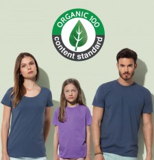 Damski T-shirt organiczny Janet