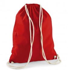 Bawełniany plecak sznurkowy