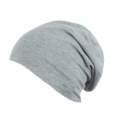 Bawełniana dwuwarstwowa elastyczna czapka beanie jersey