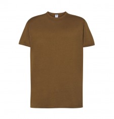 Klasyczny T-shirt męski średniej grubości