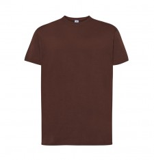 Klasyczny T-shirt męski średniej grubości