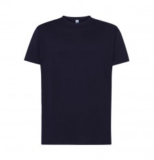 Klasyczny T-shirt męski średniej grubości