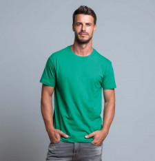 Klasyczny T-shirt męski średniej grubości