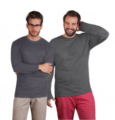 Męska koszulka z długimi rękawami Premium (rozmiary: 3XL, 4XL, 5XL)