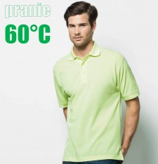 Męskie klasyczne polo - pranie 60°C