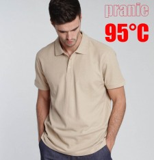 Grube polo męskie Iseo - pranie 95°C