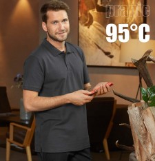 Grube polo męskie Iseo - pranie 95°C