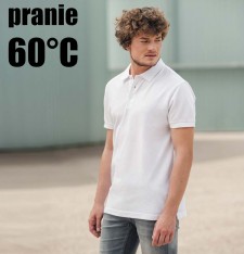Męskie luksusowe polo - pranie 60°C