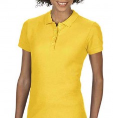 SOFTSTYLE® LADIES DOUBLE PIQUE POLO 64800L 820