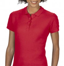 SOFTSTYLE® LADIES DOUBLE PIQUE POLO 64800L 820