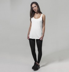 Długi swobodny tank damski (rozmiary: 2XL, 3XL, 4XL, 5XL)