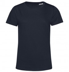 Damski lekki T-shirt organiczny E150 (rozmiar 3XL)