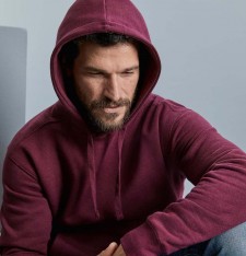 Męska melanżowa bluza z kapturem Authentic