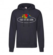Męska bluza z kapturem z nadrukiem Fruit Of The Loom®