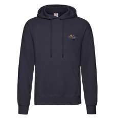 Męska bluza z kapturem z małym nadrukiem Fruit Of The Loom®