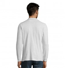 Męskie polo Perfect z długimi rękawami (rozmiary: 3XL, 4XL)