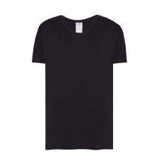 Męski T-shirt z dekoltem w serek