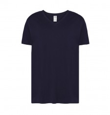 Męski T-shirt z dekoltem w serek