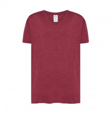Męski T-shirt z dekoltem w serek
