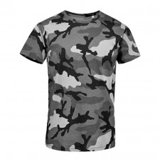Męski T-shirt kamuflaż