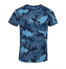 Męski T-shirt kamuflaż