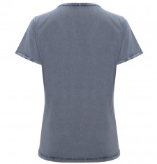 Damski T-shirt Husky z efektem jeansowym