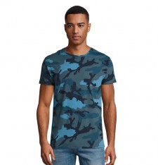 Męski T-shirt kamuflaż