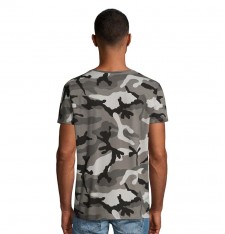 Męski T-shirt kamuflaż