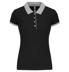 Damskie lekkie polo ringer