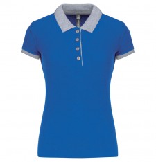 Damskie lekkie polo ringer