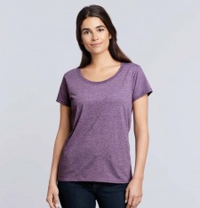 SOFTSTYLE® LADIES' DEEP SCOOP T-SHIRT 64550L B01