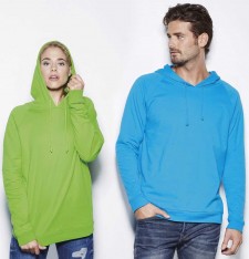 Lekka bluza z kapturem unisex Lekka bluza z kapturem unisex