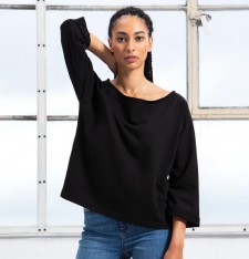 Damska luźna bluza organiczna Flash Dance