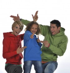 Bluza z kapturem dla juniora