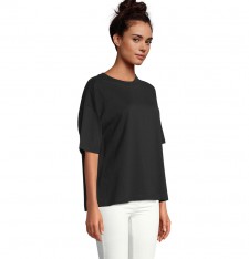 Damski T-shirt Boxy Oversized Damski T-shirt Boxy Oversized