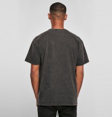 Bardzo gruby sprany T-shirt Oversize unisex (rozmiary: 3XL, 4XL, 5XL)